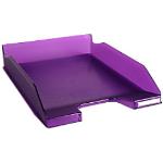 Violette Exacompta Classic Briefablagen aus Kunststoff stapelbar 6-teilig 