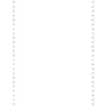 Weißes Exacompta Endlospapier 70g, 2000 Blatt 