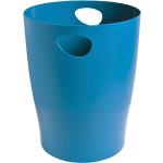 Blaue Nachhaltige Papierkörbe 15l aus Kunststoff 