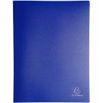 Blaue Exacompta Präsentationsmappen & Angebotsmappen DIN A4 aus Polypropylen 
