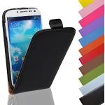 Schwarze Samsung Galaxy Core Plus Hüllen Art: Flip Cases mit Bildern aus Kunstleder 