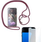 Bordeauxrote Samsung Galaxy S20 Cases Art: Handyketten mit Bildern aus Silikon mit Band 