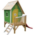 Braune EXIT Toys Fantasia Nachhaltige Spielhäuser & Kinderspielhäuser aus Zedernholz Elementbauweise 