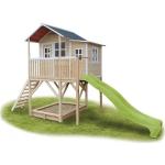 Braune EXIT Toys Loft Spielhäuser & Kinderspielhäuser aus Zedernholz mit Dach Elementbauweise 