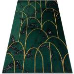 Emeraldfarbene Art Deco Teppiche aus Stein 