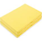 Gelbe Kinderbettlaken aus Jersey 60x120 2-teilig 