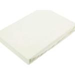 Weiße Spannbettlaken & Spannbetttücher aus Jersey trocknergeeignet 220x200 
