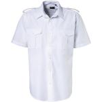 Exner 411 - Pilotenhemd mit Tunnel halbarm : weiß 60% Baumwolle 40% Polyester 120 g/m² 50 - 50 weiß 4251143960201
