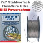 Exori Flexi-Wire Ultra 7x7 Edelstahl Stahlvorfach Flexibel Superweich 1C