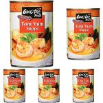 Exotic Food Tom Yum Suppe, servierfertig (1 x 400 ml) (Packung mit 5)