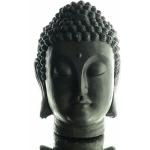 Reduzierte Schwarze Asiatische 34 cm Buddha Figuren aus Kunststoff 