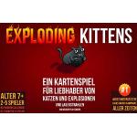 Reduzierte Exploding Kittens Inc Exploding Kittens Gesellschaftsspiele & Brettspiele 4 Personen 