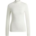 Weiße HUGO BOSS BOSS Stehkragen Damenpullover aus Polyamid Größe XL 