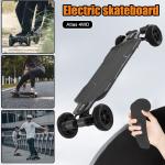 Exway Elektro Skateboard Longboard E-Scooter mit Fernbedienung 51 km/h Funboard