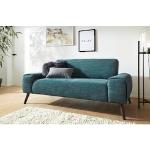 exxpo - sofa fashion 3-Sitzer blau Einzelsofas Sofas Couches Wohnzimmer