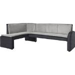 exxpo - sofa fashion Eckbank Cortado, Frei im Raum stellbar schwarz Sitzbänke Nachhaltige Möbel