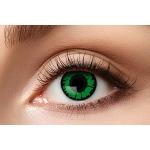 Eyecatcher 84063141-623 - Farbige Kontaktlinsen, 1 Paar, für 12 Monate, Grün, Karneval, Fasching, Halloween