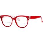 Rote Eyekepper Mehrstärkenbrillen aus Kunststoff für Damen 