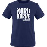Marineblaue Kurzärmelige Ezyshirt Schalke 04 Printed Shirts für Kinder & Druck-Shirts für Kinder aus Jersey für Jungen Größe 164 