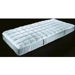 Weiße F.A.N. Matratzenauflagen & Unterbetten aus Baumwolle maschinenwaschbar 90x190 