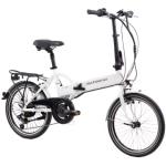 F.lli Schiano E-Sky 20 Zoll E-bike Pedelec , e bike Elektrofahrräder für Herren / Damen bis 25 km/h Klapprad mit Motor 7 Gang Getriebe comfort Fahrrad für Erwachsene Bicycle Elektrofahrrad Faltrad