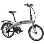 F.lli Schiano Unisex-Adult Galaxy E-Bike, Silber, 20 Zoll