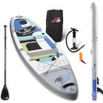 F2 SUP-Board Mono inkl. Carbonpaddel, (mit Paddel) blau Wassersportausrüstung Sportausrüstung