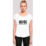 Schwarze F4nt4stic AC/DC Damenfanshirts mit Australien-Motiv 