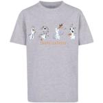 Graue F4nt4stic Toy Story Olaf Kinder T-Shirts mit Maus-Motiv aus Baumwolle maschinenwaschbar Größe 110 