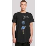 Schwarze F4nt4stic The Big Bang Theory T-Shirts Größe XS 