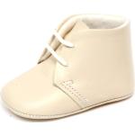 F5360 scarpe culla bimbo boy IL GUFO ivory nappa-leather baby shoe
