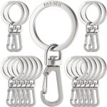 Karabinerhaken-Schlüsselanhänger aus Metall für Damen 