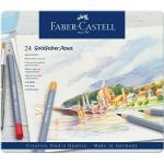 Faber-Castell Aquarellstift-Set Goldfaber Aqua (24 Stk., Mehrfarbig, Strichstärke: 3,3 mm)