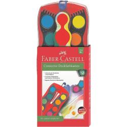 Faber-Castell Farbkasten Connector mit 12 Farben