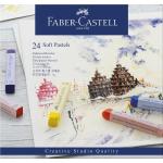 Reduzierte Bunte Faber Castell Pastellkreiden 24-teilig 