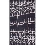 Schwarze Outdoor-Teppiche aus Textil Breite 250-300cm, Höhe 250-300cm, Tiefe 250-300cm 