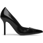 Reduzierte Schwarze Lack-Optik Elegante FABI High Heels & Stiletto-Pumps aus Lackleder für Damen Größe 35 