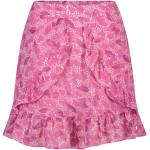 Reduzierte Pinke Fabienne Chapot Mini Miniröcke mit Reißverschluss aus Viskose für Damen Größe L 