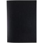 Fabriano Ecoqua Plus Notizbuch mit Klebstoffbindung, 21,1 x 29,7 cm, A4, gepunktet, Schwarz