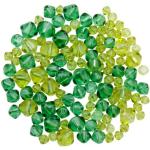 Grüne Glasperlen 