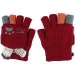Reduzierte Fingerlose Kinderhandschuhe & Halbfinger-Handschuhe für Kinder mit Knopf für Mädchen für den für den Winter 