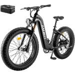 Fafrees F26 CarbonX [ Offiziell ] Hydraulische Scheibenbremsen E-Bike Herren 26 Zoll, 1080W Akku bis 140 km E Mountainbike MTB, Elektrisches Fatbike Erwachsene 180kg, Elektrofahrrad Damen Shimano 9S