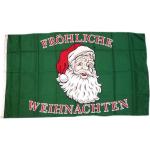 Fahne/Flagge Fröhliche Weihnachten 90 x 150 cm