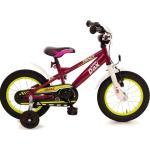 Fahrrad 14 Zoll Kinderfahrrad Rücktrittbremse Ständer Kinderrad Mädchen Rad Pink