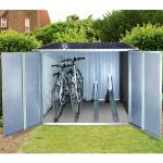 Fahrradbox DURAMAX Aufbewahrungsboxen grau (anthrazit, weiß) Garten- Kissenboxen