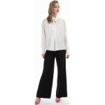 Reduzierte Weiße Business Faina Transparente Blusen & durchsichtige Blusen durchsichtig für Damen Größe L 