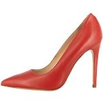 Rote Faina Spitze High Heels & Stiletto-Pumps aus Leder für Damen Größe 37 