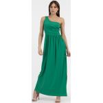 Reduzierte Grüne Faina One Shoulder Cocktailkleider aus Jersey für Damen Größe XS für Partys 