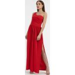 Reduzierte Rote Faina One Shoulder Cocktailkleider aus Jersey für Damen Größe XS für Partys 