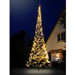 Fairybell Fahnenmaste & Fahnenständer mit Weihnachts-Motiv LED beleuchtet 